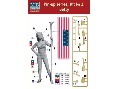 Pin-up series, Kit No.2 Betty 
