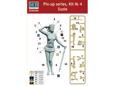 Pin-up series,Kit No.4 Suzie 