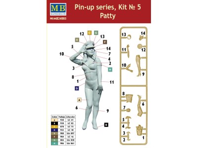 Pin-up series,Kit No.5 Patty 