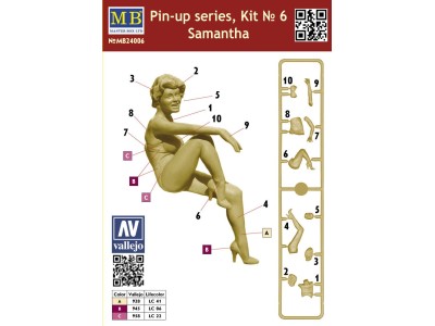 Pin-up series, Kit No.6 Samantha 