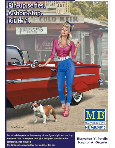 Pin-up series.A short stop.Kit No.1 