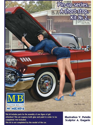 Pin-up series.A short stop.Kit No.2 