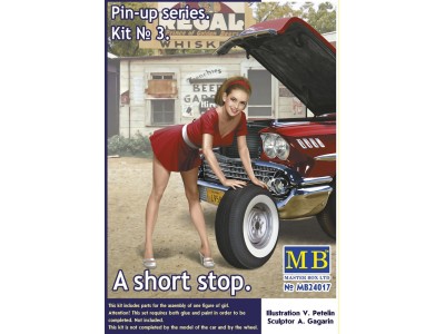 Pin-up series.A short stop.Kit No.3 