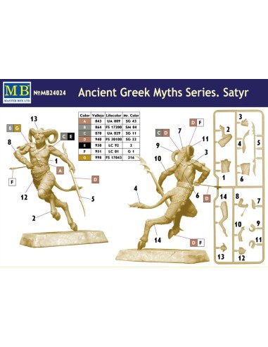 Ancient Greek Miths Series, Satyr 