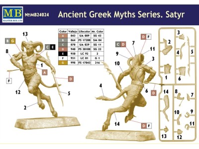 Ancient Greek Miths Series, Satyr 