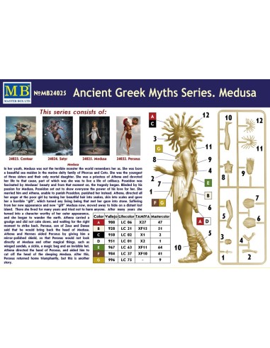 Medusa, Ancient Greek Myths Series 