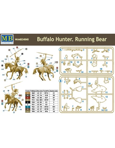 Buffalo Hunter. Running Bear 