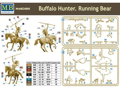 Buffalo Hunter. Running Bear 