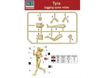 Jogging some miles. Tyra 