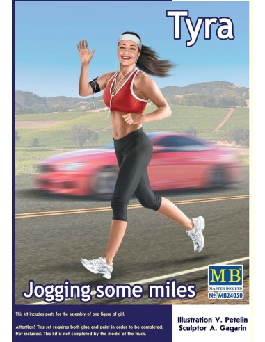 Jogging some miles. Tyra 