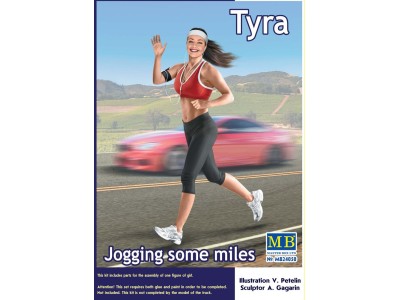 Jogging some miles. Tyra 