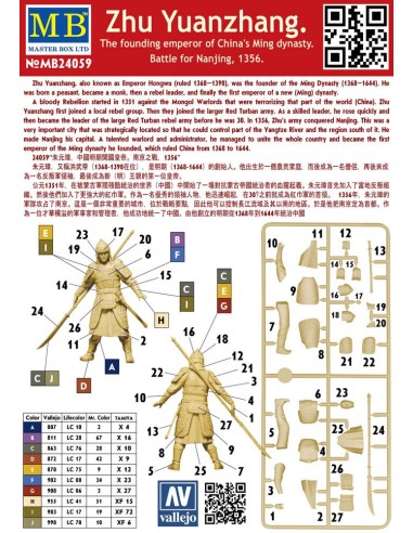 Zhu Yuanzhang. China's Ming dynasty 