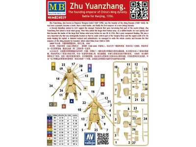 Zhu Yuanzhang. China's Ming dynasty 