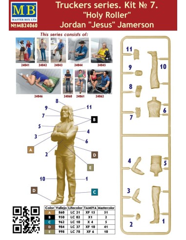 Truckers series"Holy Roller"Jordan"Jesus Jamerson 
