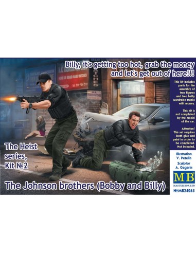 The Heist series,Kit#2. The Johnson brothers (Bobby and Billy) 