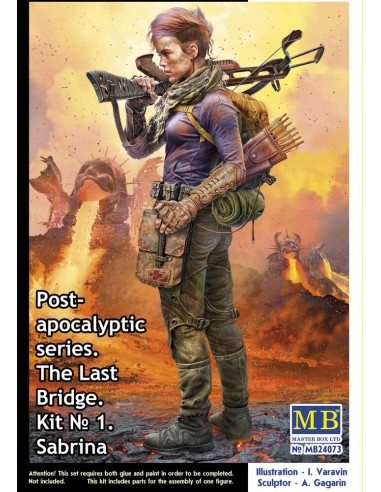 Post-Apocalyptic series. The last bridge. Kit No.1. Sabrina 