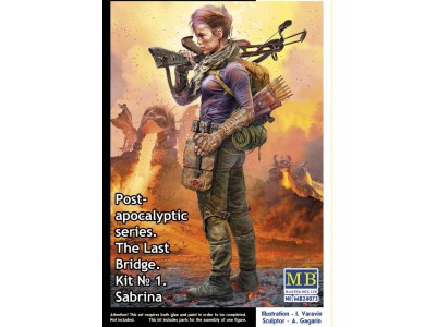 Post-Apocalyptic series. The last bridge. Kit No.1. Sabrina 