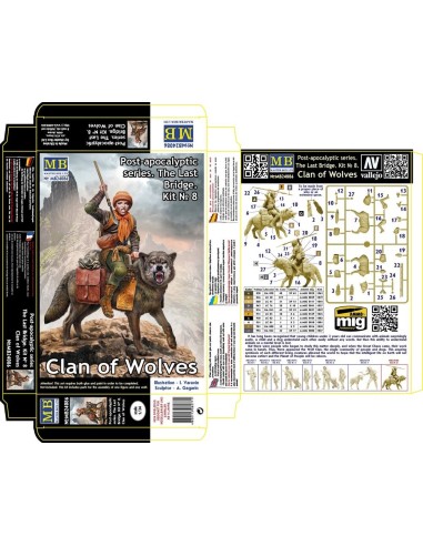 Post-apocalyptic series. The Last Bridge. Kit No. 8. Clan of Wolves 