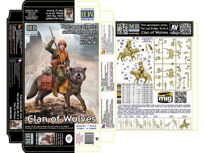 Post-apocalyptic series. The Last Bridge. Kit No. 8. Clan of Wolves 