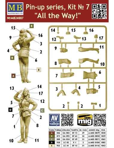 Pin-up series, Kit No.7 All the Way! 