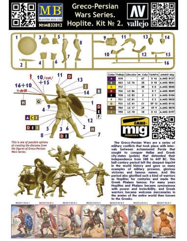 Greco-Persian Wars Series. Hoplite. Kit  2 