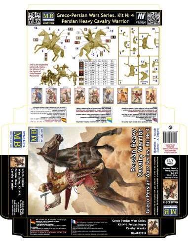 Greco-Persian Wars Series. Kit ? 4. Persian Heavy Cavalry Warrior 