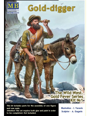 Gold-digger. The Wild West. Gold Fever Series. Kit ? 1. 