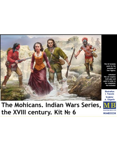 The Mohicans. Indian Wars Series, the XVIII century. Kit ? 6 