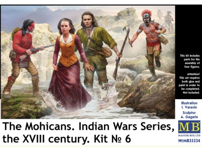 The Mohicans. Indian Wars Series, the XVIII century. Kit ? 6 