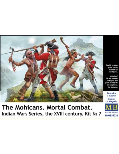 The Mohicans. Mortal Combat. Indian Wars Series, the XVIII century. Kit No 7 