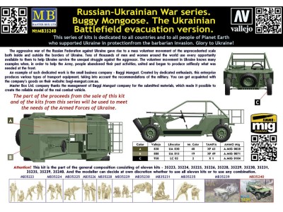 Buggy Mongoose. The Ukrainian Battlefield evacuation version 