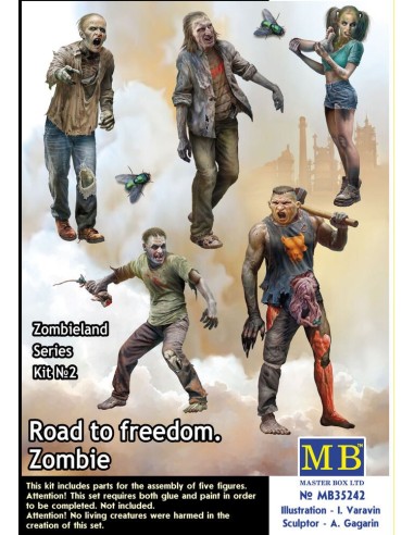 Zombieland Series, Kit No. 2. Road to freedom. Zombie 