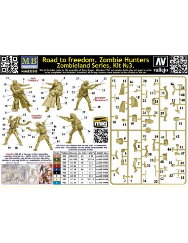 Road to freedom. Zombie Hunters. Zombieland series, Kit No. 3 