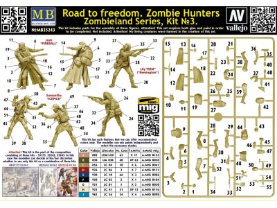 Road to freedom. Zombie Hunters. Zombieland series, Kit No. 3 