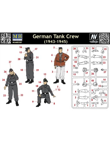 Deutsche Panzerbesatzung Set I 