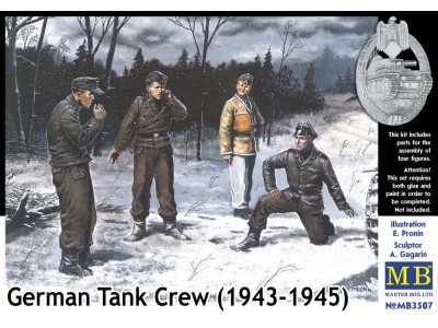 Deutsche Panzerbesatzung Set I 