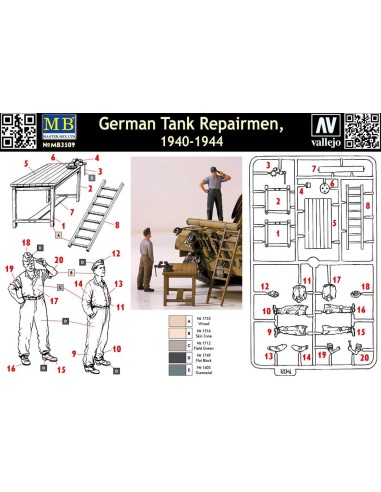 Deutscher Panzermechaniker (1940-1944) 