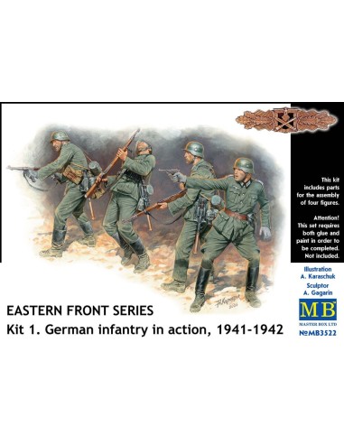 German Infantry in action 1941-1942 Eastern Front Series Kit No. 1 