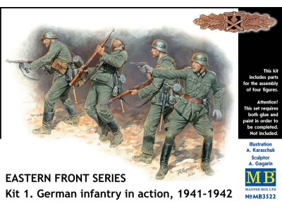 German Infantry in action 1941-1942 Eastern Front Series Kit No. 1 