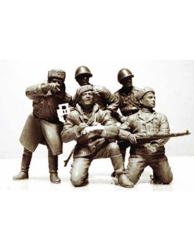 Russische Infanterie Korsun 1944 Photo for the Newspaper 