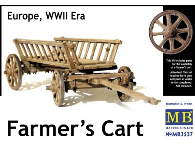 Farmers Cart Europe WWII 