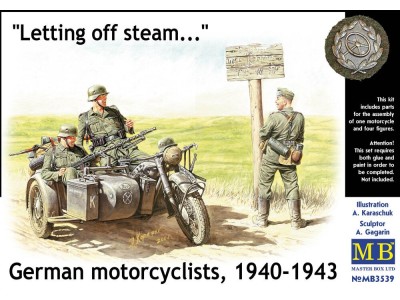 German Motorcyclists 1940-42 