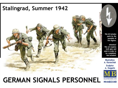 German Signals Personnel Stalingrad Summer 1942 