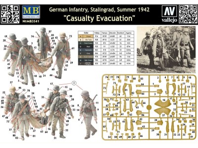 German Infantry Stalingrad Summer 1942 Casualty Evacuation 