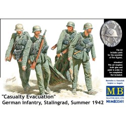 German Infantry Stalingrad Summer 1942 Casualty Evacuation 