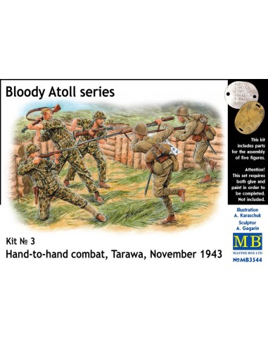 'Bloody Atol' Hand-to-hand fight, Tarawa 