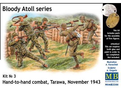 'Bloody Atol' Hand-to-hand fight, Tarawa 