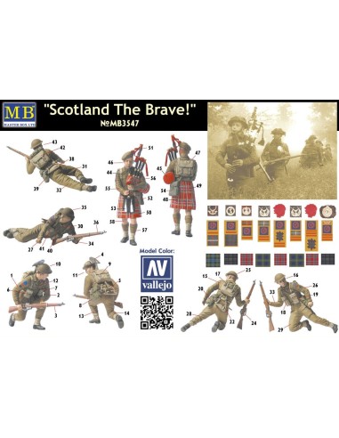Scotland, the braves! 