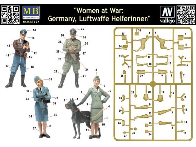 Woman at war: Germany, Luftwaffe Helferi 