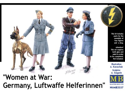 Woman at war: Germany, Luftwaffe Helferi 